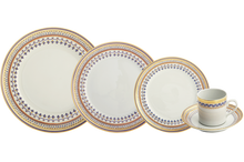 Mottahedeh Chinoise Blue 5-piece Place Setting