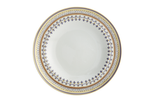 Mottahedeh Chinoise Blue Rim Soup Bowl S1525