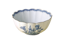 Mottahedeh Imperial Blue Scalloped Bowl CW2418