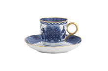 Mottahedeh Imperial Blue Demitasse Cup and Saucer CW2406