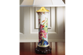 Mottahedeh Tobacco Leaf Trumpet Vase Lamp Y2360L