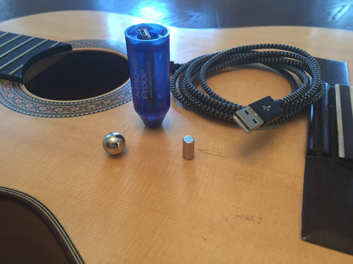 MAG-ic Probe WiFi is powered by USB cable from a computer or a USB Battery Pack