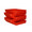 Doughmate Cross stack Red Dough Ball tray