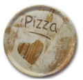 Pizza Plate Flour Heart 33cm | 13" (PNA 1530153)