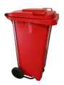 120L Red Wheel Bin with Foot pedal (092.01.0025)
Aussie Pizza Supplies