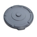 Round Plastic Bin Lid – 20 Gallon/75 Litre Grey (092.01.0010)