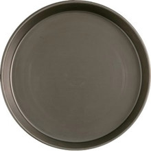 Black Steel Deep Pan 12 inch