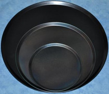 Black Steel Pizza Tray 12 inch