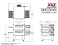 XLT 2440-2 Double Stack Conveyor Pizza Oven
Aussie Pizza Supplies