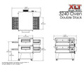 XLT 3240-2 Double Stack Conveyor Pizza Oven
Aussie Pizza Supplies