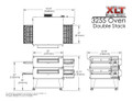 XLT 3255-2 Double Stack Conveyor Pizza Oven
Aussie Pizza Supplies