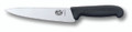 Victorinox Cooks Carving Knife 22cm Fibrox - Black 5.2003.22