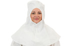 Full Face Cleanroom Hood with Tunnelized Elastic Face 