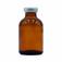 Sterile Empty Vials w/ Silver Caps, Amber Glass, 20 mm, 25/bx - 30 mL, single vial shown