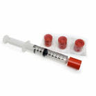 Prep-Lock™ Tamper Evident Cap for IV Syringes, Individually Blistered, Sterile, Red, 100/bx