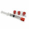 Prep-Lock™ Tamper Evident Cap for IV Syringes, Individually Blistered, Sterile, Red, 100/bx