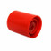 Prep-Lock™ Tamper Evident Cap for IV Syringes, Sterile, Red, 10/tray - 100 trays/cs, single cap shown