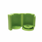 Prep-Lock™ Tamper Evident Additive Port Cap for B. Braun PAB® & E3® IV Bags, Non-Sterile, Green, 50/bg - 6 bgs/bx, single cap shown