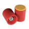 Prep-Lock™ Tamper Evident Cap for BD Oral Dispensers, Non-Sterile, Red/Yellow, 100/bg - 10 bgs/cs