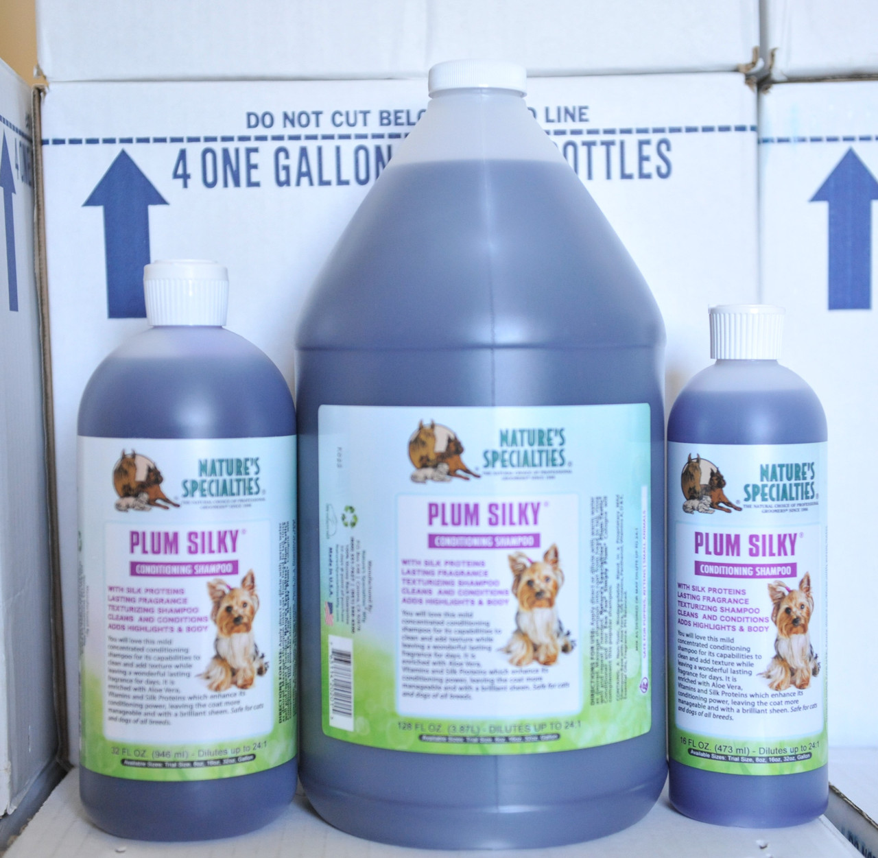 Plum silky best sale shampoo gallon