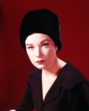 SHIRLEY MACLAINE IN HAT AGAINST RED BACKDROP PRINTS AND POSTERS 288556