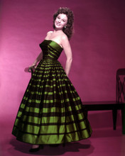 SUSAN HAYWARD STUNNING IN GREEN OF SHOULDER DRESS RARE PRINTS AND POSTERS 288438
