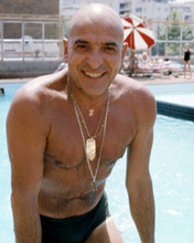 TELLY SAVALAS BARECHESTED HUNKY SWIMMING SHORTS KOJAK STAR PRINTS AND POSTERS 288350