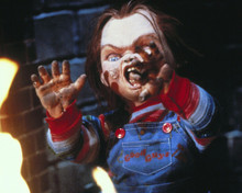 BRAD DOURIF CHILD'S PLAY BURNING IN FIREPLACE CHUCKY PRINTS AND POSTERS 288244