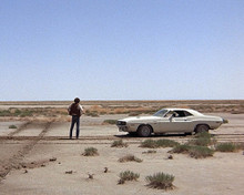 BARRY NEWMAN VANISHING POINT 1970 DODGE CHALLENGER IN DESERT ICONIC PRINTS AND POSTERS 288231