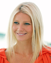 GWYNETH PALTROW STRIKING CLOSE UP ORANGE TOP PRINTS AND POSTERS 288209