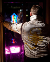 RYAN GOSLING LOOKING OUT OF WINDOW IN SCORPION JACKET DRIVE PRINTS AND POSTERS 287930