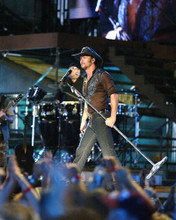 TIM MCGRAW JEANS STETSON IN CONCERT ON STAGE PRINTS AND POSTERS 287920
