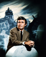 ROD SERLING NIGHT GALLERY POSING BY BACKDROP OF HAUNTED MANSION PRINTS AND POSTERS 287686