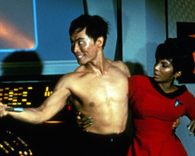 NICHELLE NICHOLS GEORGE TAKEI BARECHESTED STAR TREK PRINTS AND POSTERS 287630