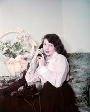AVA GARDNER VERY RARE ON TELEPHONE 1940S FROM ORIGINAL TRANSPARENCY PRINTS AND POSTERS 287168