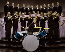 MICKEY ROONEY ON DRUMS WITH BIG BAND PRINTS AND POSTERS 287155