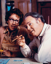 CARROLL O'CONNOR WITH CIGAR MAUREEN STAPLETON ALL IN THE FAMILY PRINTS AND POSTERS 286976