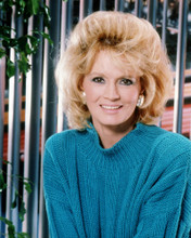ANGIE DICKINSON BLUE SWEATER STUDIO POSE 1980'S PRINTS AND POSTERS 286811