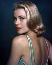 GRACE KELLY STRIKING PORTRAIT LOOKING OVER SHOULDER PRINTS AND POSTERS 286263