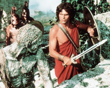 HARRY HAMLIN CLASH OF THE TITANS HOLDING SWORD PRINTS AND POSTERS 285172