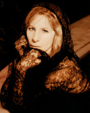 BARBRA STREISAND STRIKING PORTRAIT IN BLACK LACE PRINTS AND POSTERS 285032