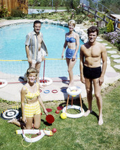 CLINT EASTWOOD BARECHESTED SWIMMING SHORTS WITH WIFE CANDID 1960'S PRINTS AND POSTERS 284382
