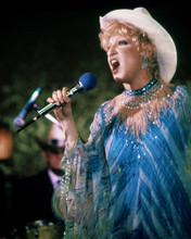 BETTE MIDLER STETSON BLUE COSTUME SINGING PRINTS AND POSTERS 284227