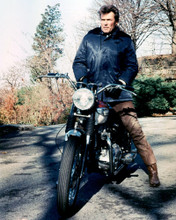 CLINT EASTWOOD COOGAN'S BLUFF ON MOTORBIKE PRINTS AND POSTERS 283858