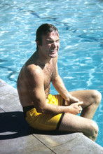 JAMES CAAN IN YELLOW SWIM SHORTS BARECHESTED PRINTS AND POSTERS 283300
