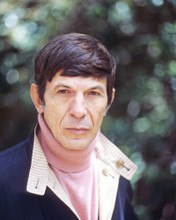 LEONARD NIMOY PINK POLO NECK BLUE JACKET PRINTS AND POSTERS 283176