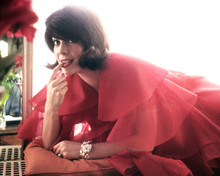 NATALIE WOOD RED DRESS FINGER TO LIPS RARE PRINTS AND POSTERS 283127