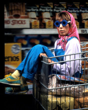 LILY TOMLIN SITTING IN SHOPPING CART PRINTS AND POSTERS 282902