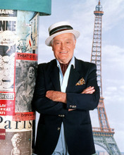 BOB HOPE BY EIFFEL TOWER PARIS FRANCE POSE PRINTS AND POSTERS 282864