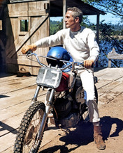PAUL NEWMAN COOL ON VINTAGE MOTORBIKE PRINTS AND POSTERS 282856